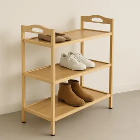 3-Tier Bamboo Shoe Rack