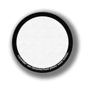 3" x 3" Blank Canvas Circle EcoStiks Patches