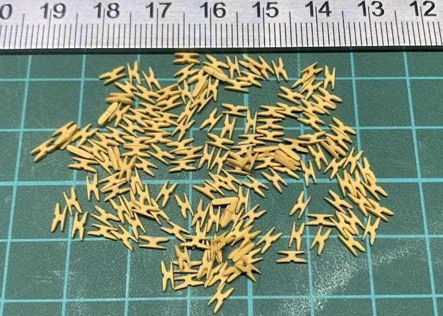 6mm Boxwood Shroud Cleats 12/bag