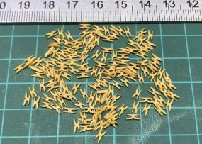 6mm Boxwood Shroud Cleats 12/bag