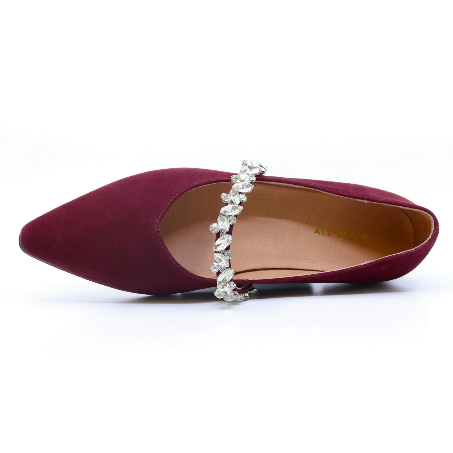All Black - Women's Royal Flat
