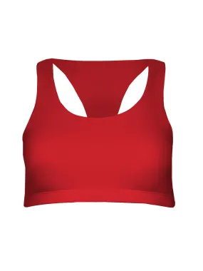 Bamboo Racer Back Bra 2.0 - Chili Pepper