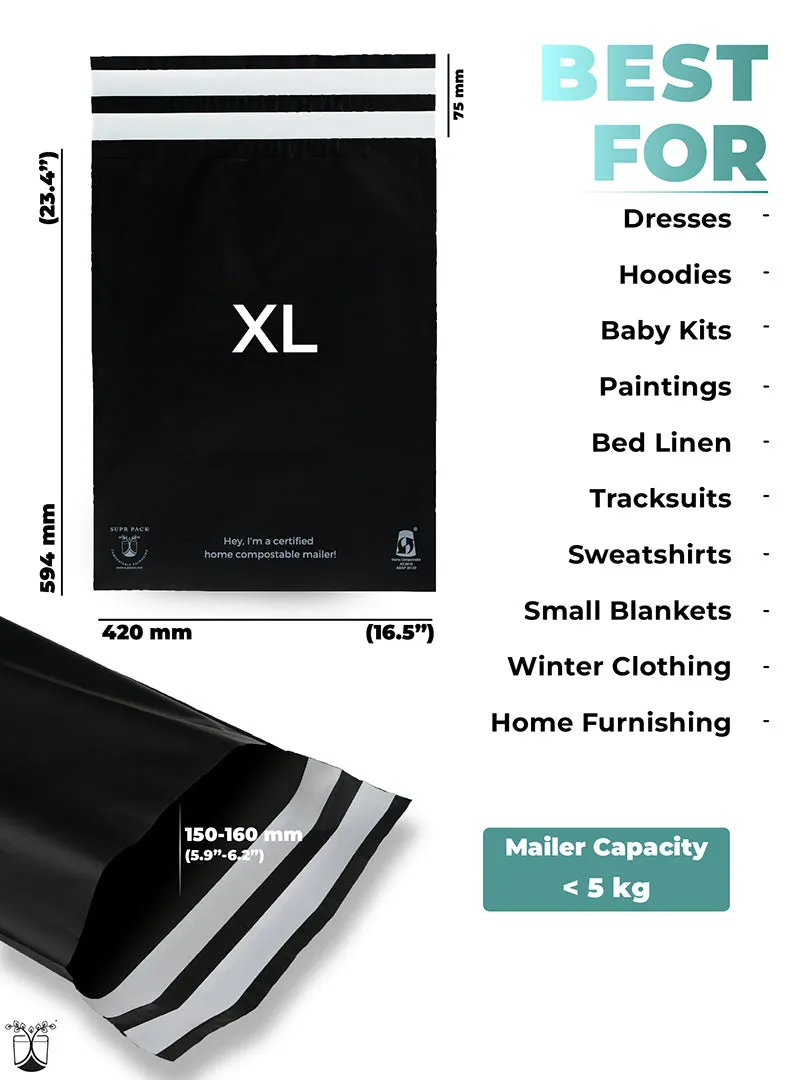 Custom Mailers For Environmentally Friendly Packaging. MOQ 10 Mailers.