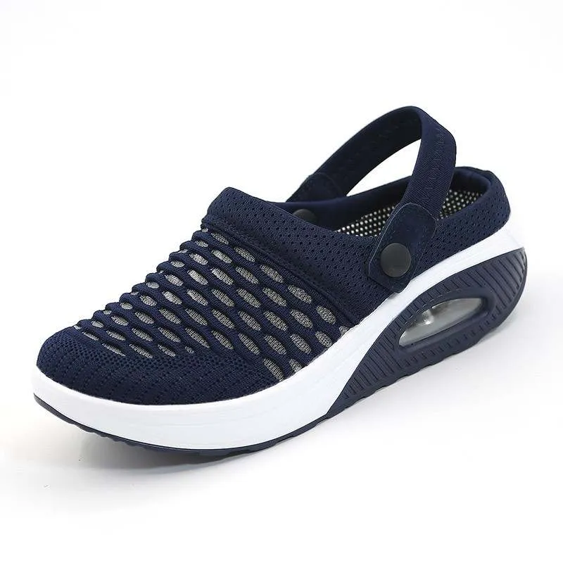 Cuzcare Women Orthopedic Sandals Arch Support Breathable Air Cushion Non-Slip Sandals