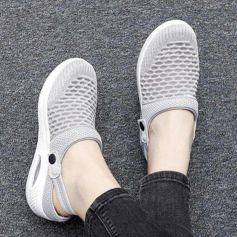 Cuzcare Women Orthopedic Sandals Arch Support Breathable Air Cushion Non-Slip Sandals