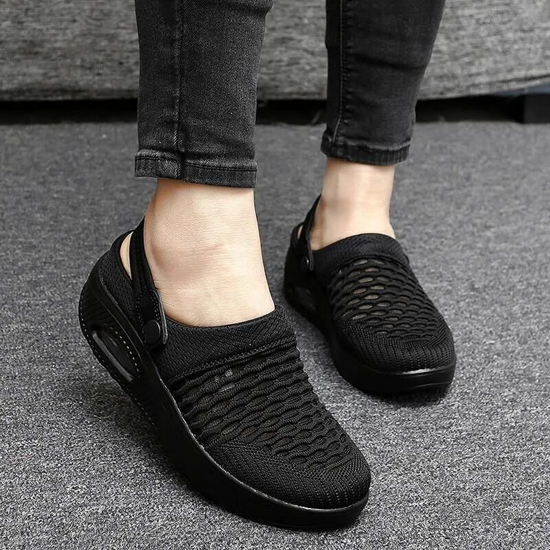 Cuzcare Women Orthopedic Sandals Arch Support Breathable Air Cushion Non-Slip Sandals