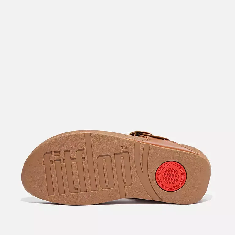 Fitflop Adjustable Leather Toe-Post Sandals