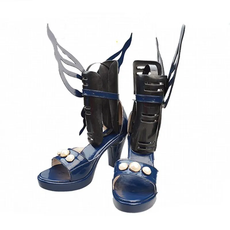 Genshin Impact Orchid's Evening Gown Ningguang Cosplay Shoes