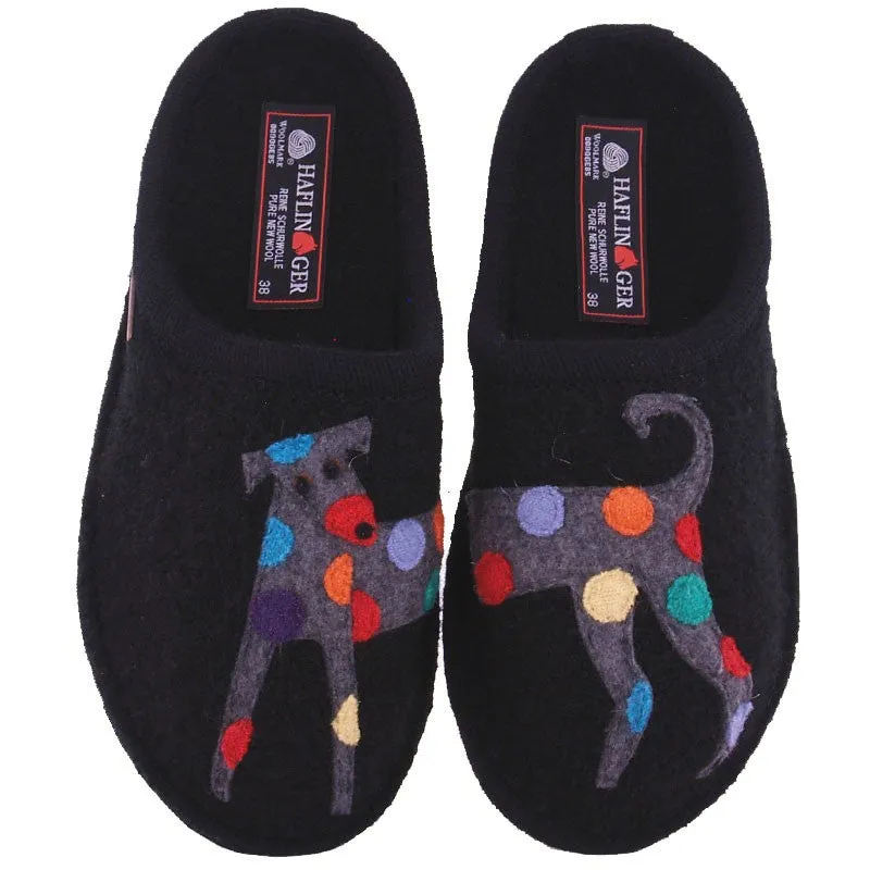 Haflinger - Classic Slipper - Jack Black Wool