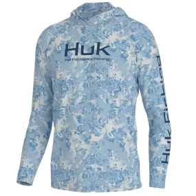 Huk Mens Fin Flats Pursuit Hoodie Sweatshirt