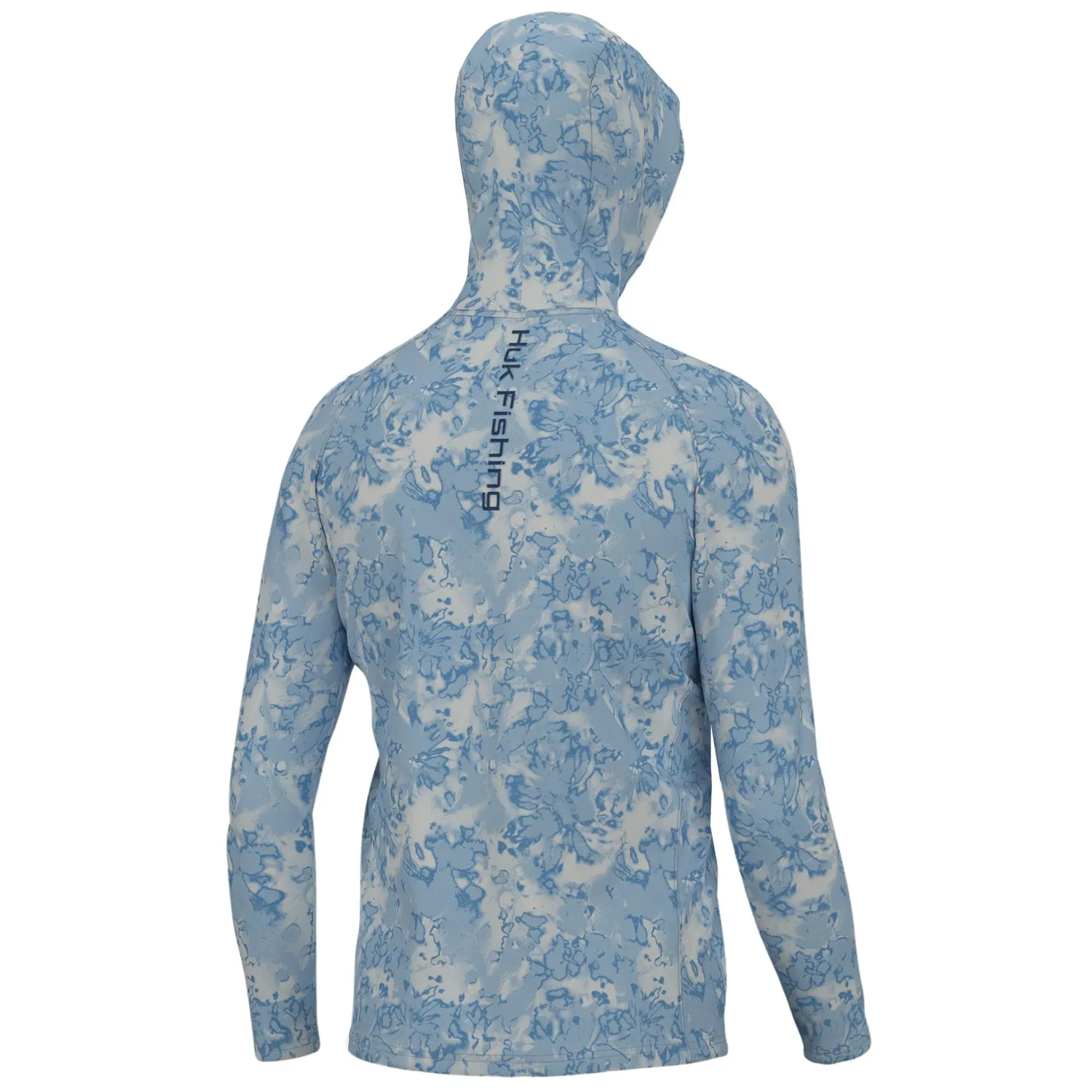 Huk Mens Fin Flats Pursuit Hoodie Sweatshirt