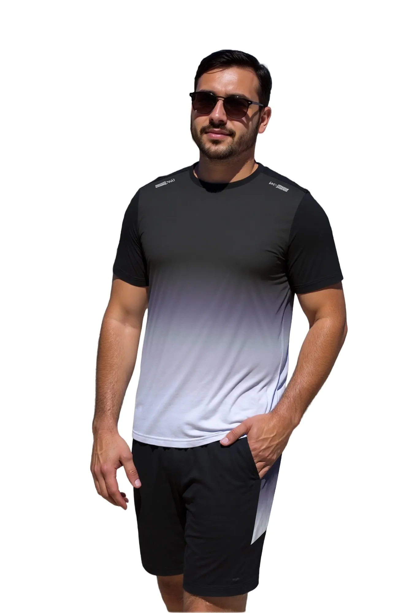 Ice-Silk Quick-Dry Mesh Summer Sportswear Set