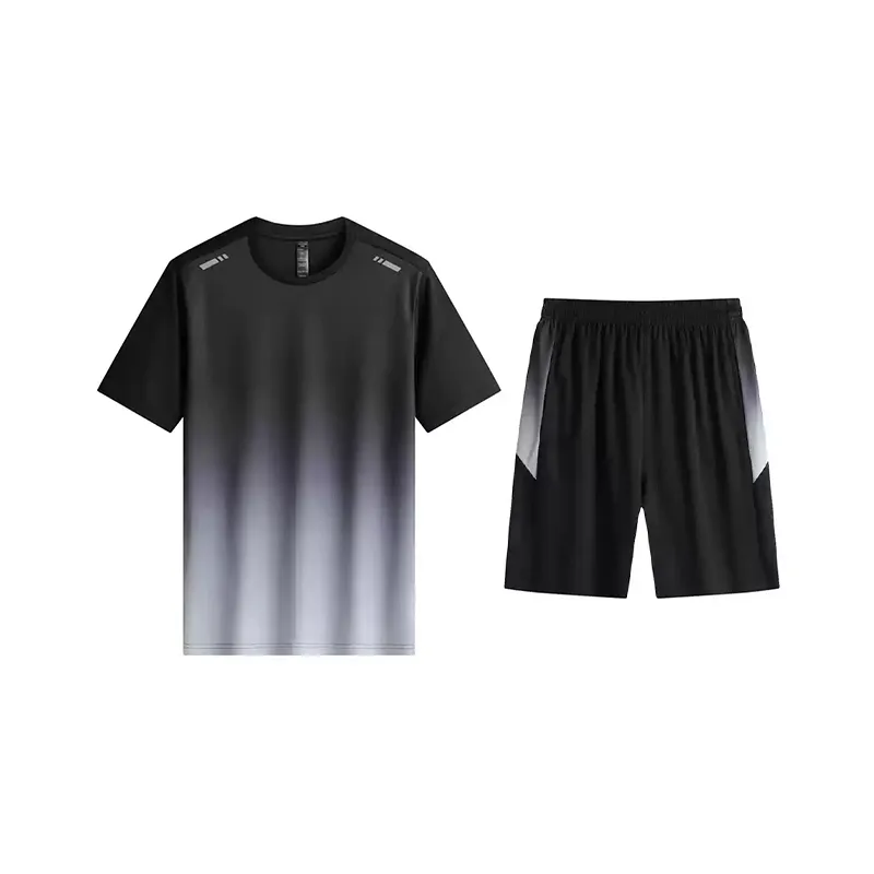 Ice-Silk Quick-Dry Mesh Summer Sportswear Set