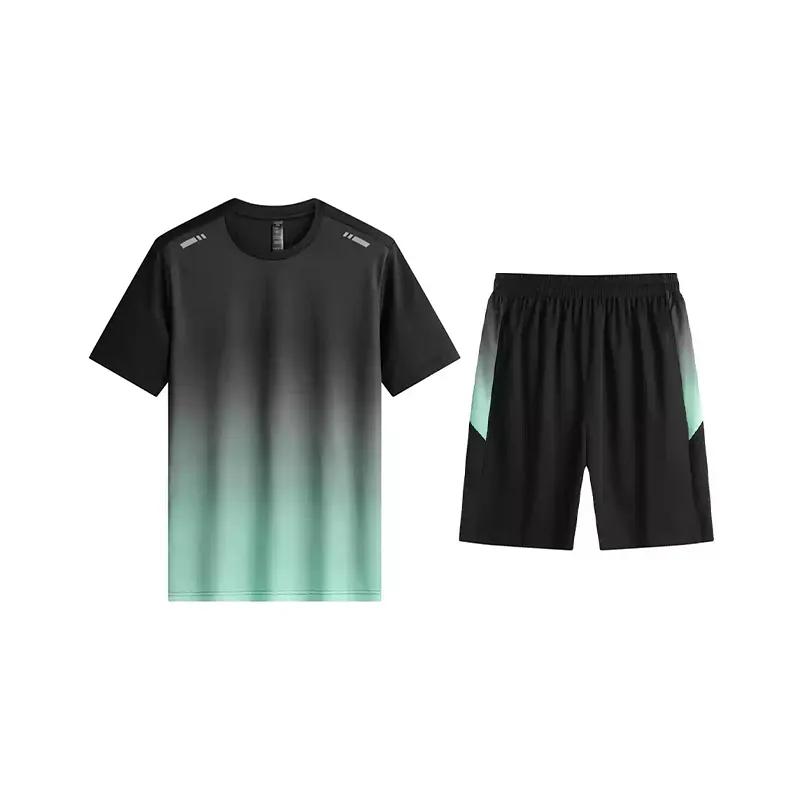 Ice-Silk Quick-Dry Mesh Summer Sportswear Set
