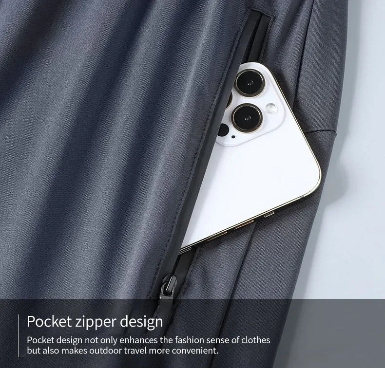 Lightweight Quick-Dry Elastic Sports Trousers