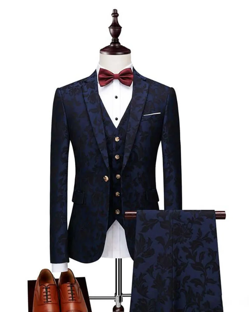 Men's Elegant Formal Blazer Jacket