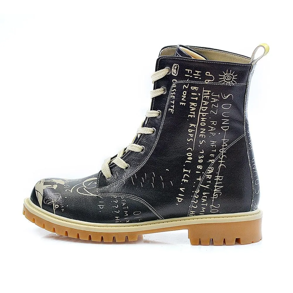 Music Long Boots TMB1026