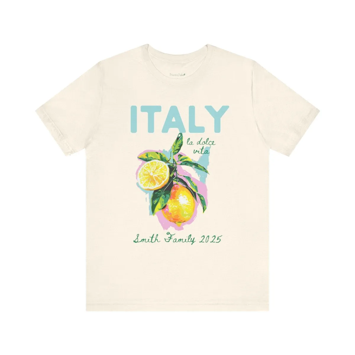 Personalized La Dolce Vita Lemon Shirt