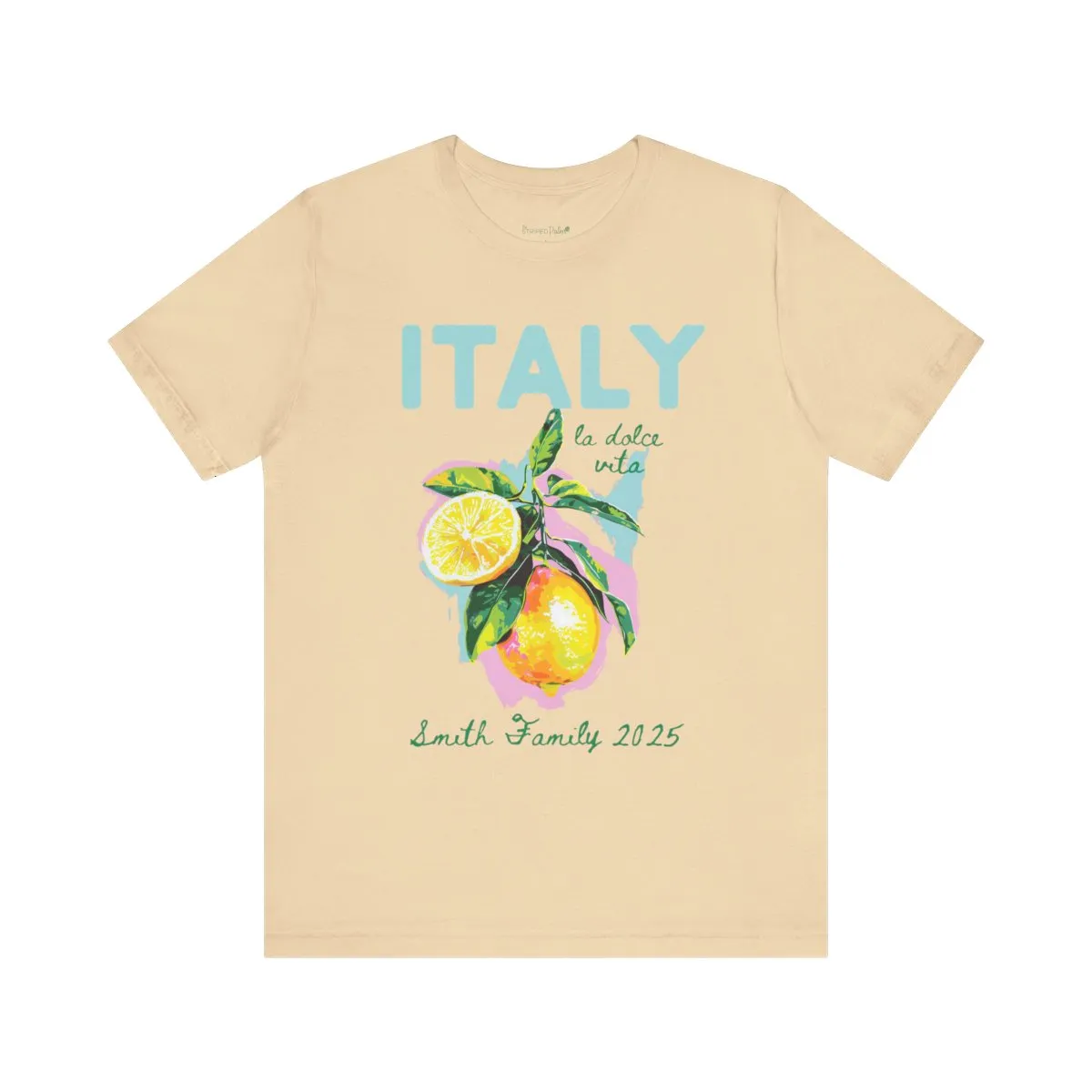 Personalized La Dolce Vita Lemon Shirt