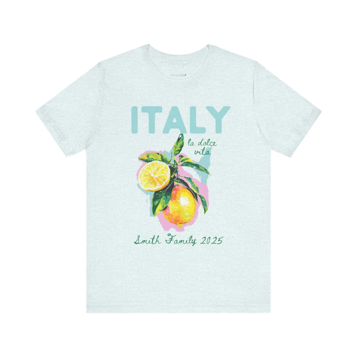 Personalized La Dolce Vita Lemon Shirt