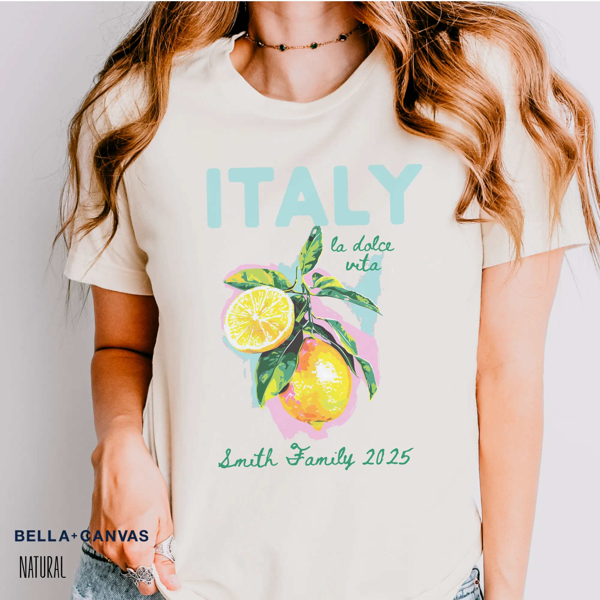 Personalized La Dolce Vita Lemon Shirt