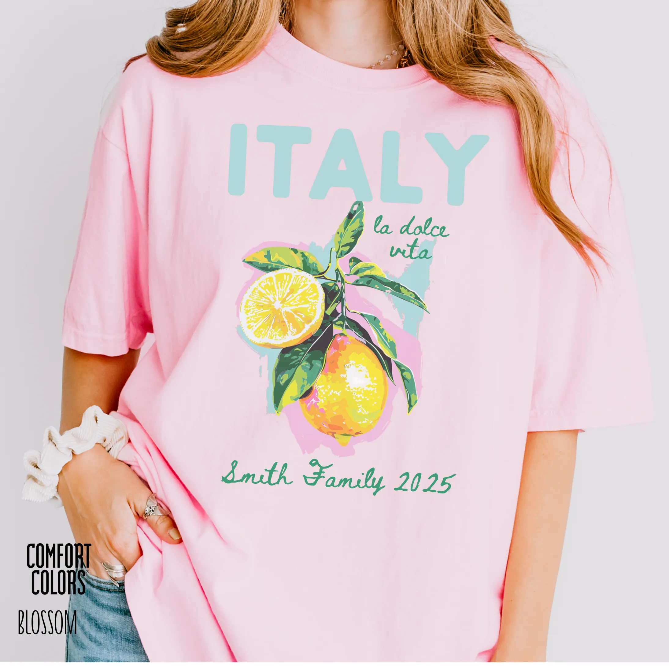 Personalized La Dolce Vita Lemon Shirt