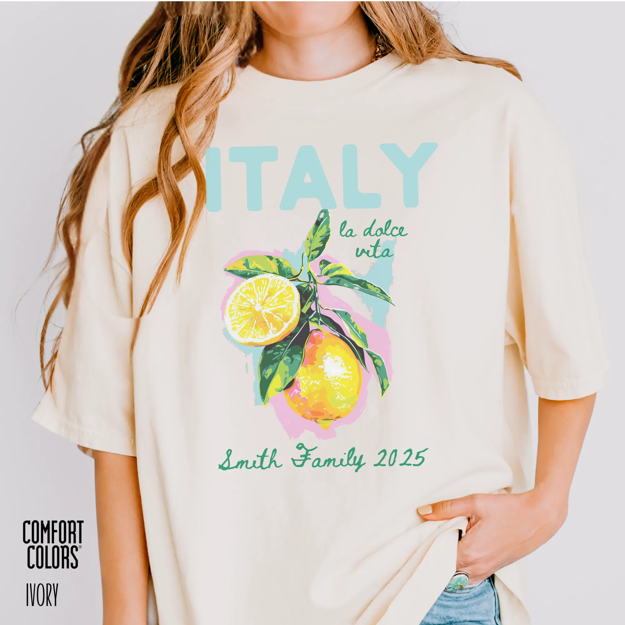 Personalized La Dolce Vita Lemon Shirt