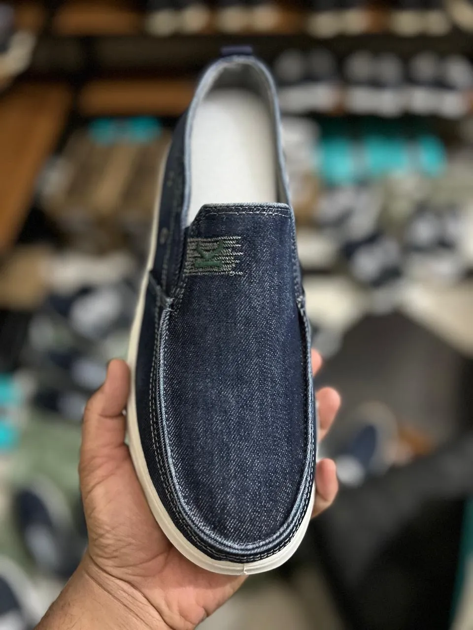 Premium Canvas Loafers for Men - Breathable Outdoor Comfort with Designer Style (Code: 0490)