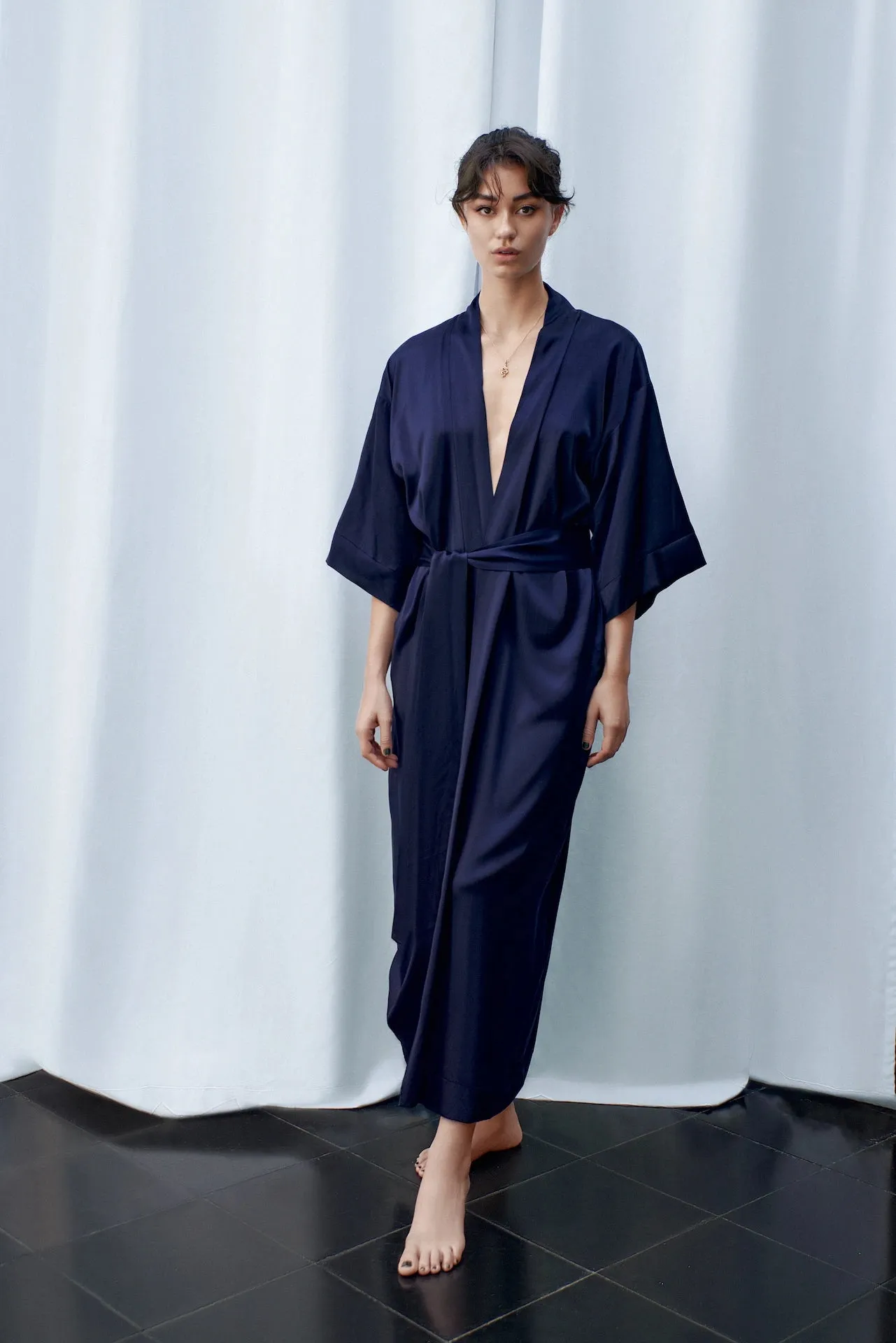Satin Silk Robe