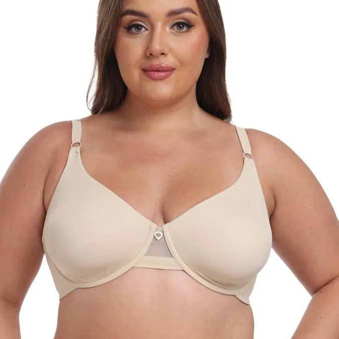 Supportive Underwire Low Back Bra