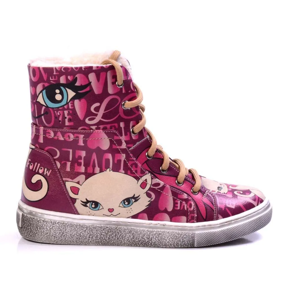 Sweet Cat Short Boots JAS109