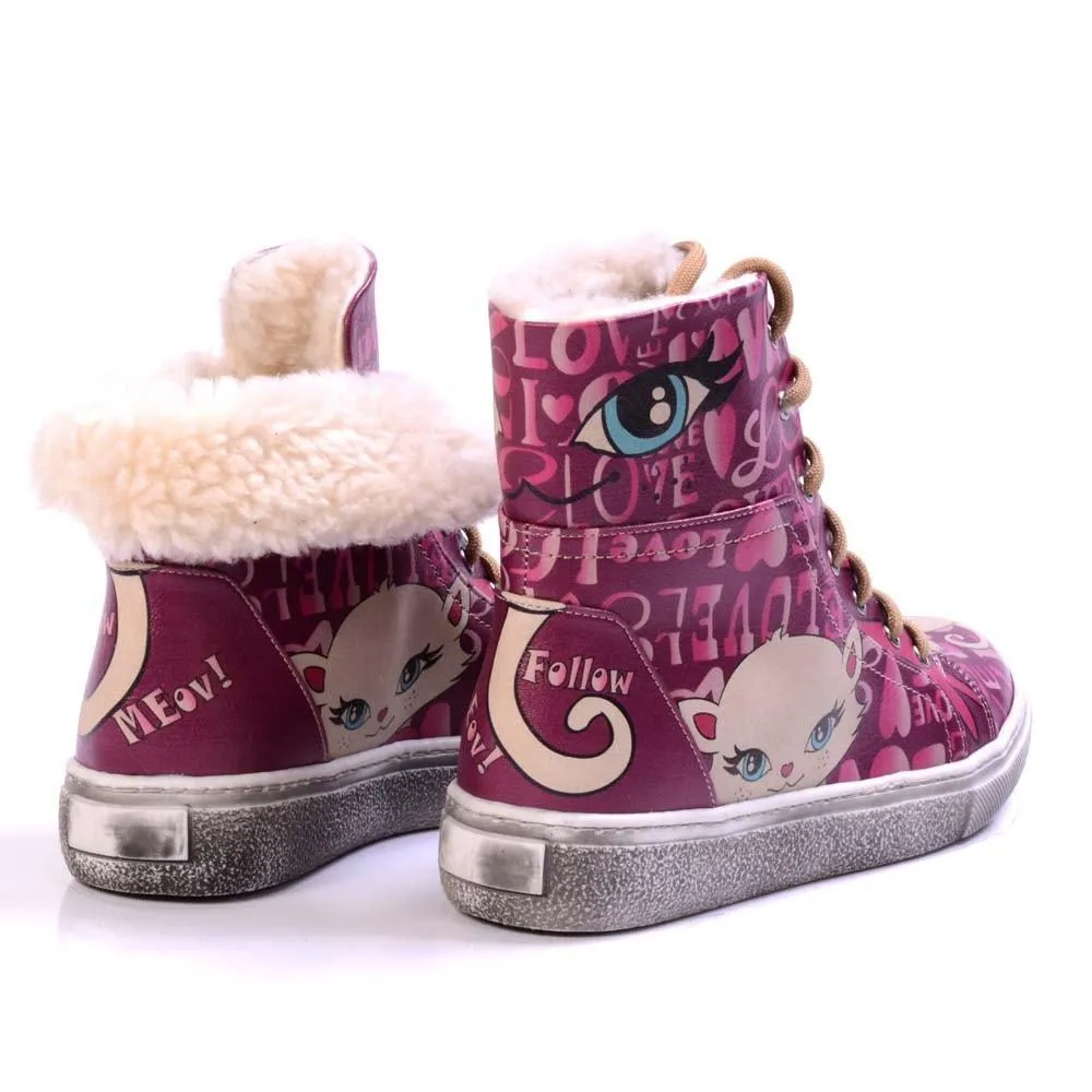 Sweet Cat Short Boots JAS109