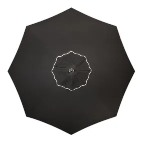 The Resort Market Umbrella - Octagon - Canopy 10' - Rivie Black