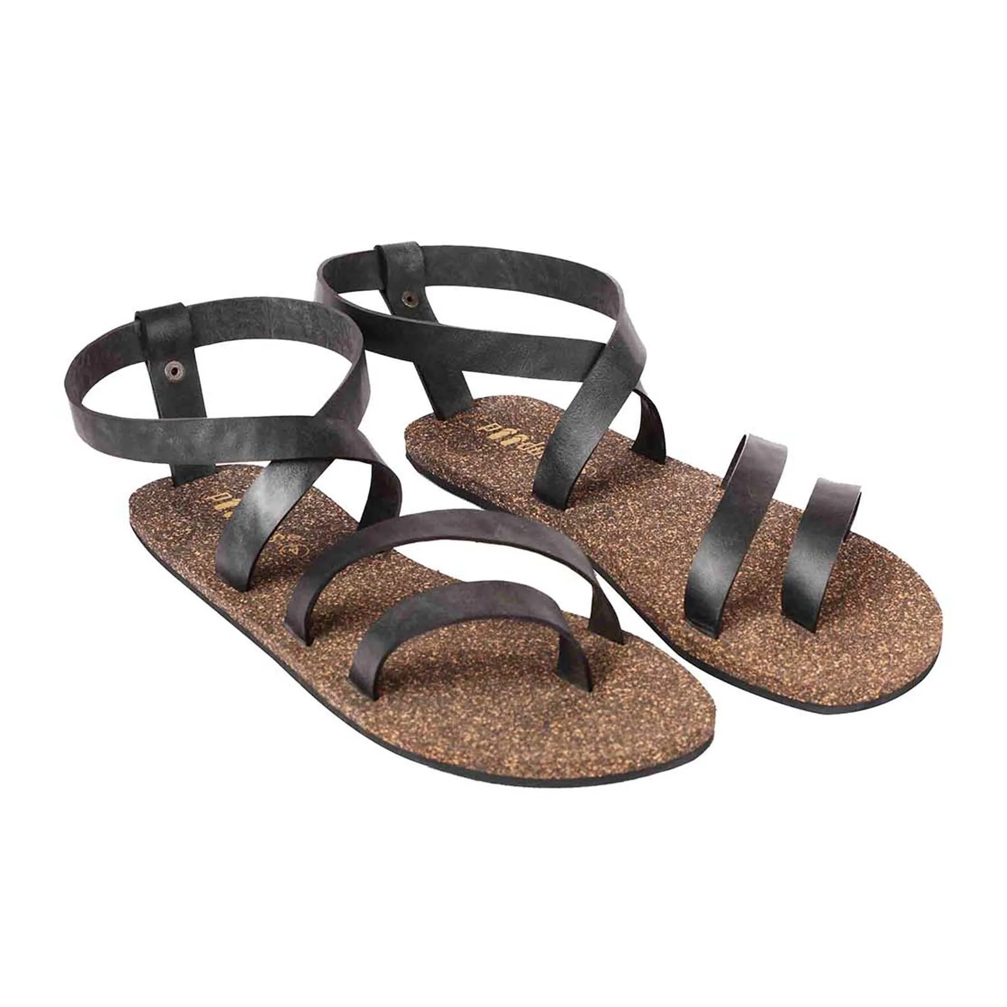 Women's Smart & Stylish Sandals | Cork and Rubber Based | Daily Comfy Wear